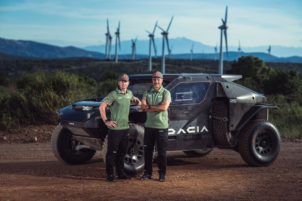 Dacia Sandrider Ράλι Ντακάρ δοκιμές