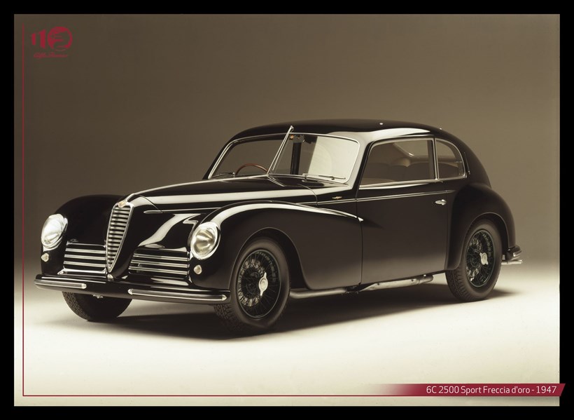 Η Alfa Romeo 6C 2500 Sport Freccia d'oro του 1947