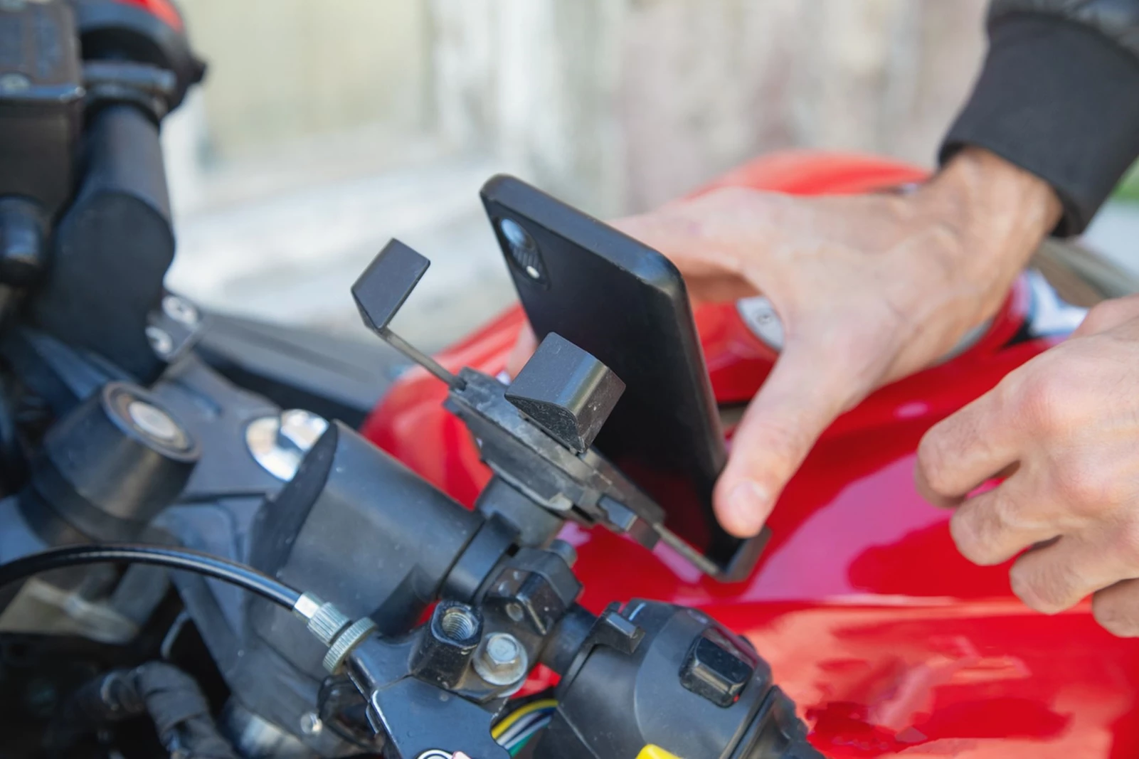 Gps σε μοτοσυκλέτα