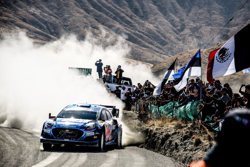 WRC Mexico Rally Ford Puma