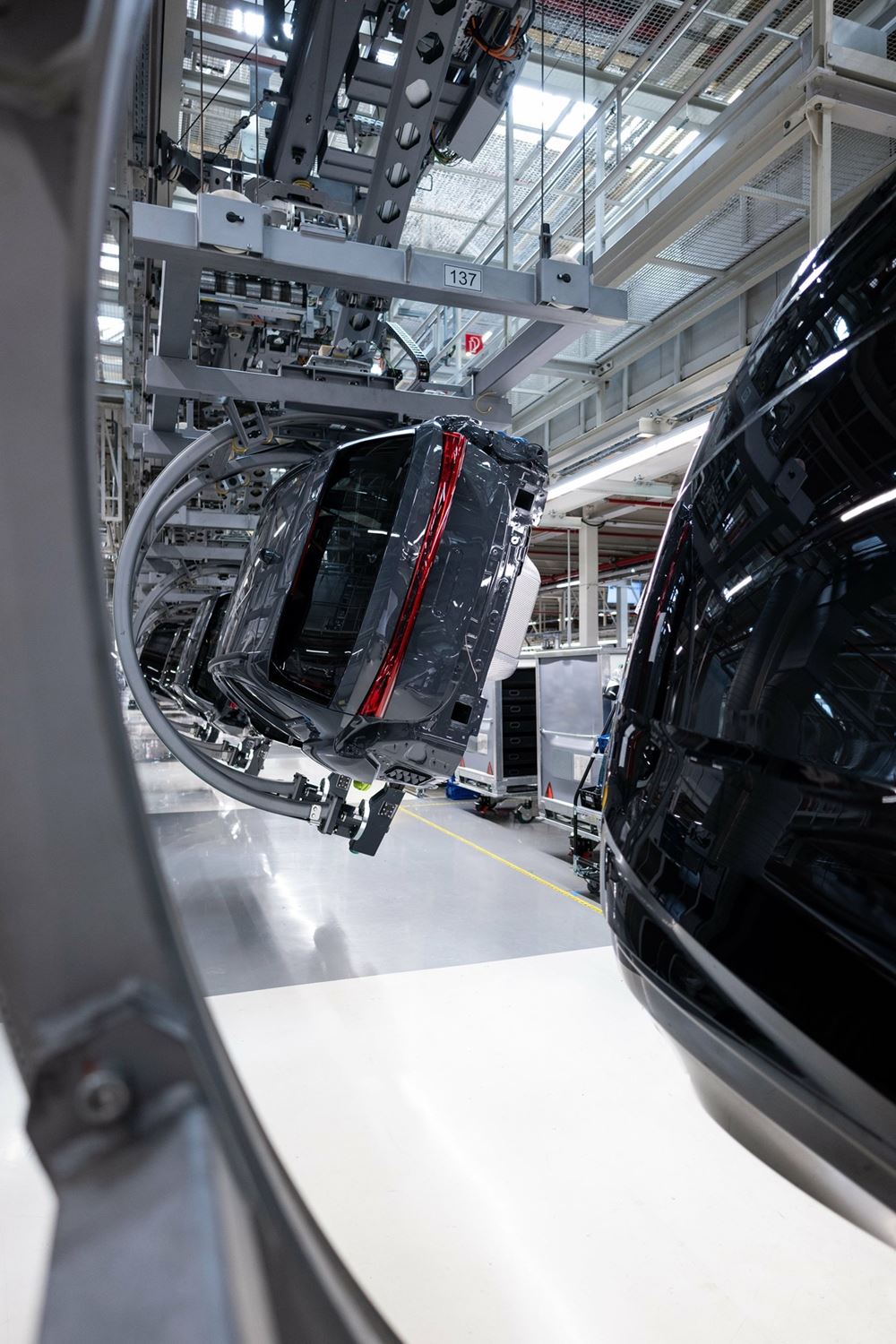 Audi A5 γραμμή παραγωγής στο εργοστάσιο του Neckarsulm