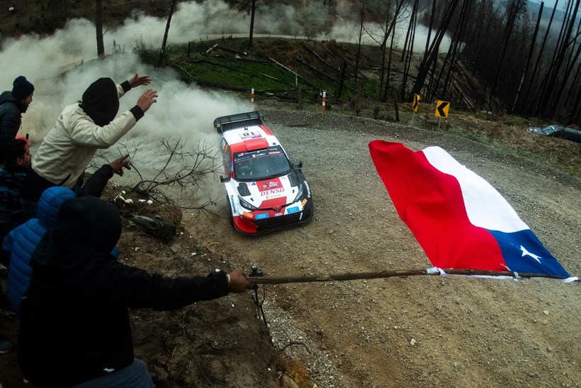 WRC Ράλι Χιλής Toyota Katsuta