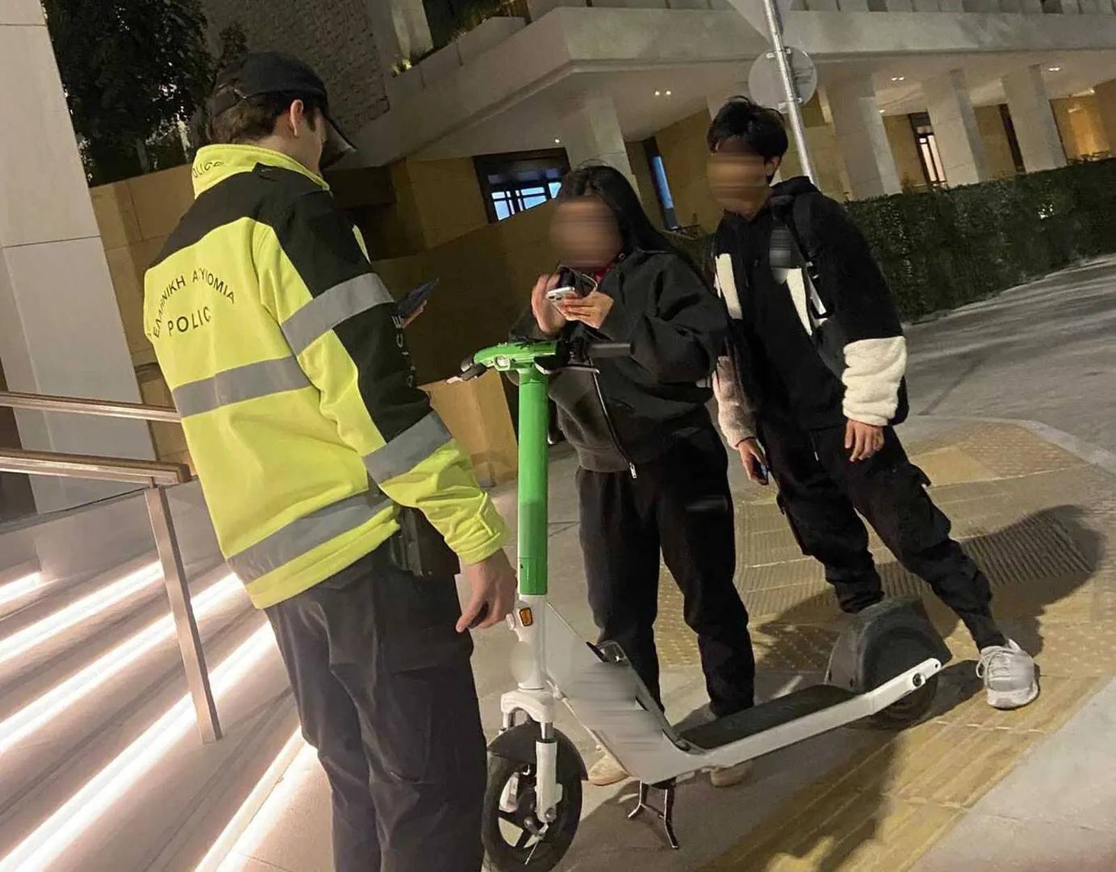 Ηλεκτρικά πατίνια έλεγχοι τροχαίας