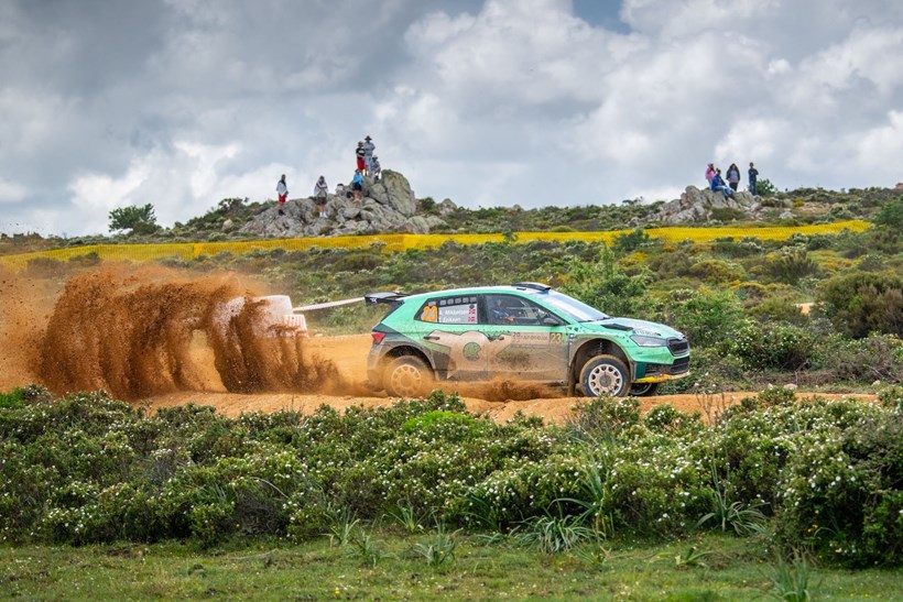 WRC Ράλι Σαρδηνίας Mikkelsen Skoda