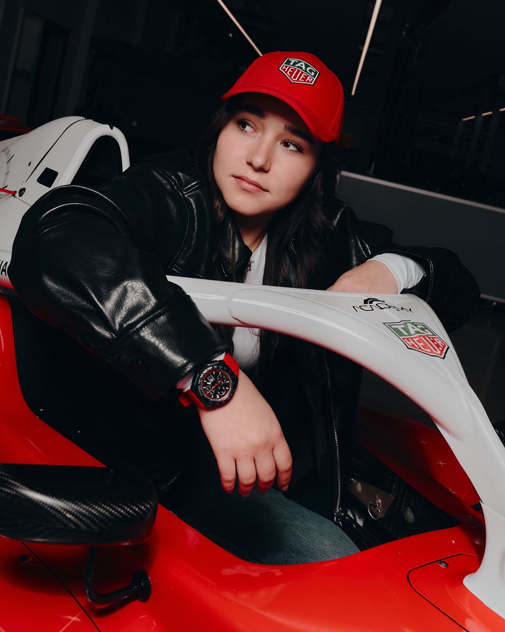 F1 Academy Aiva Anagnostiadis TAG Heuer