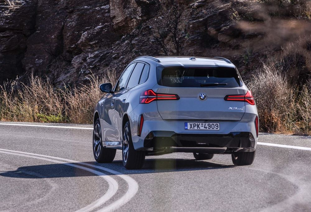 BMW X3 30e xDRIVE δοκιμή