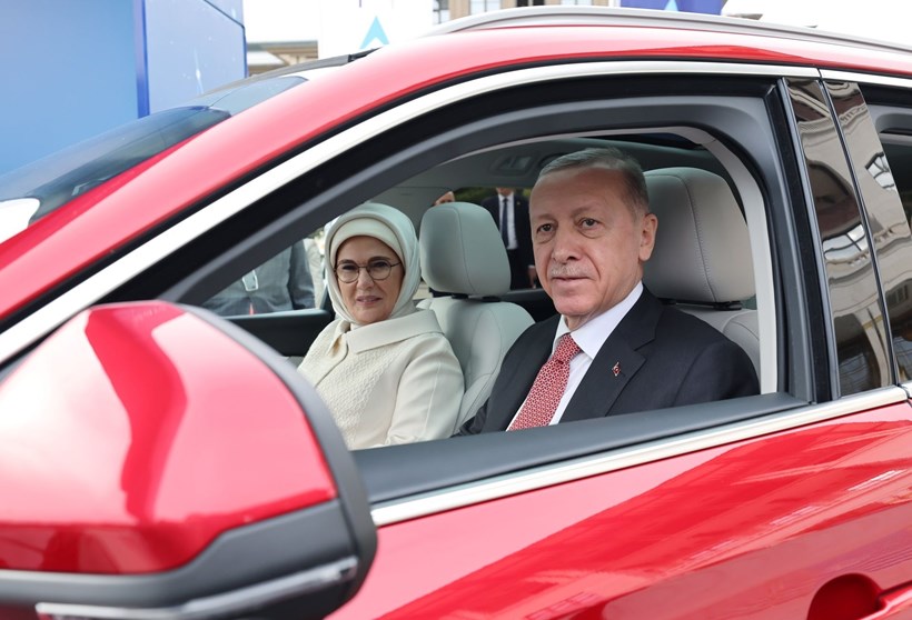 Togg T10X Erdogan
