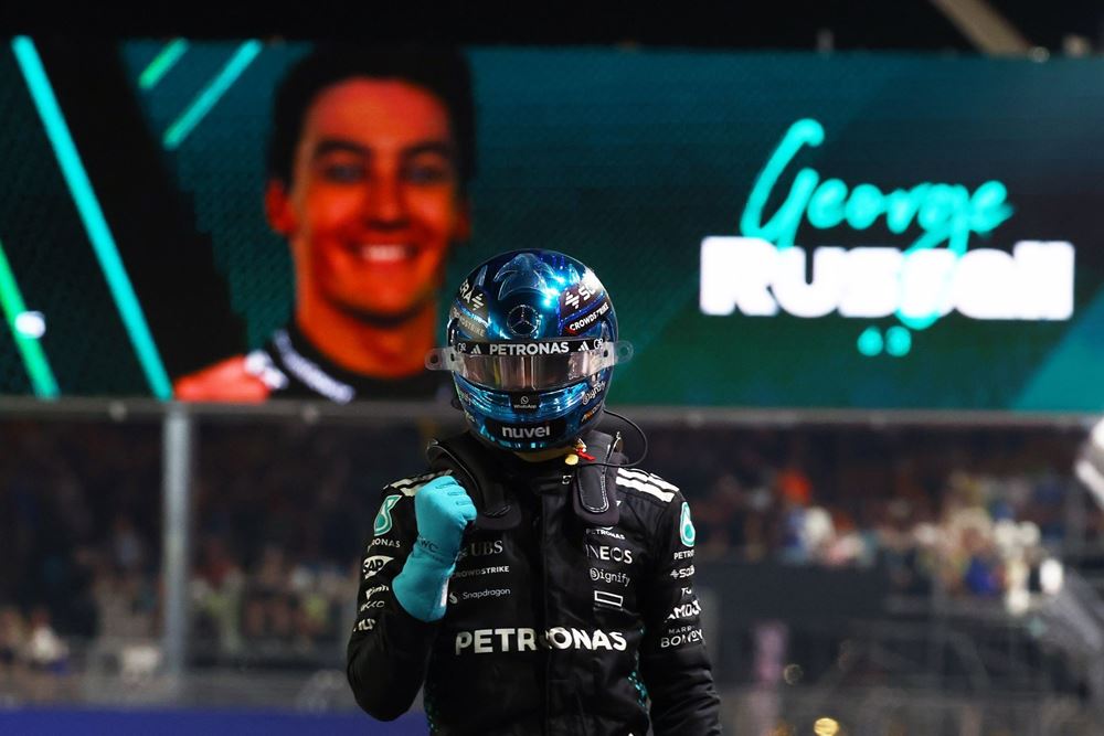 George Russell F1 GP Σιγκαπούρης