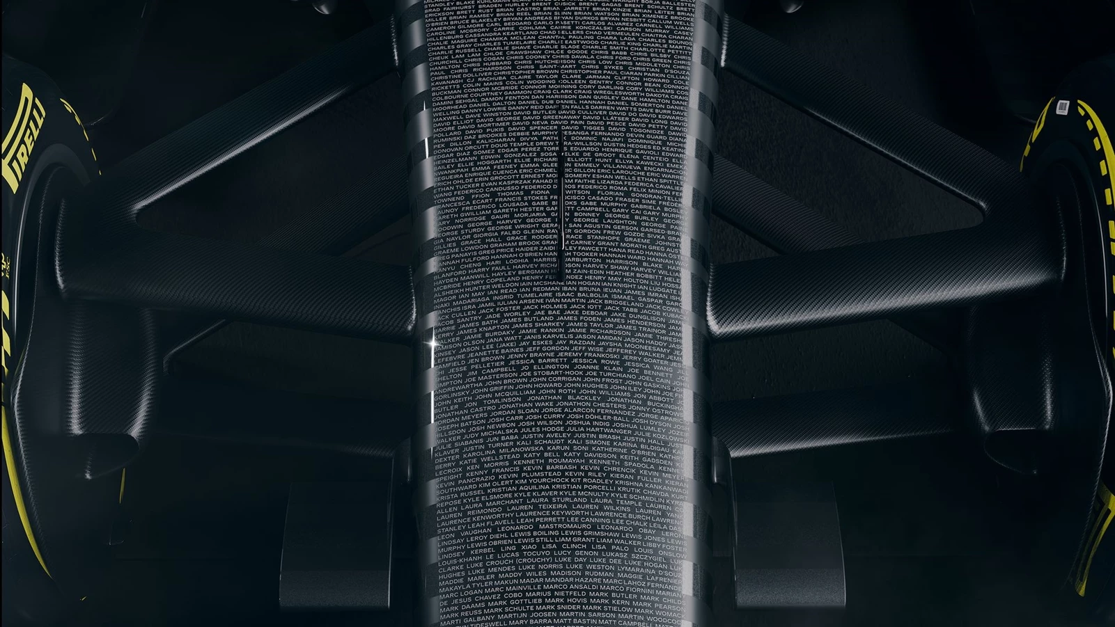 Cadillac F1 Livery testing