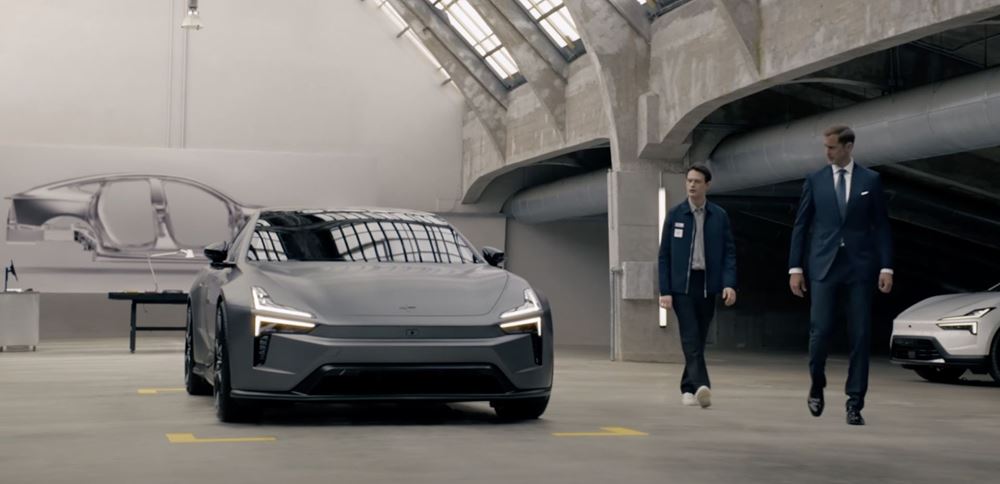 Polestar 5 Alexander Skarsgard ad