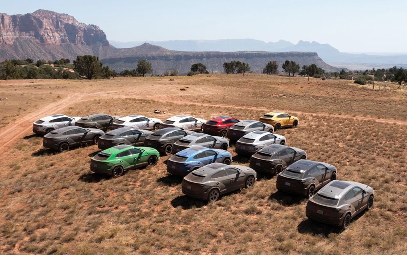 Lamborghini Urus S sto Zion National Park