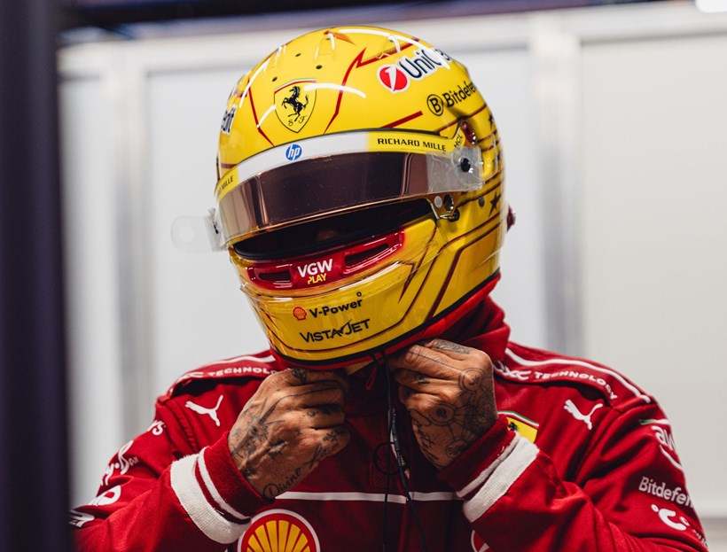 Lewis Hamilton Ferrari