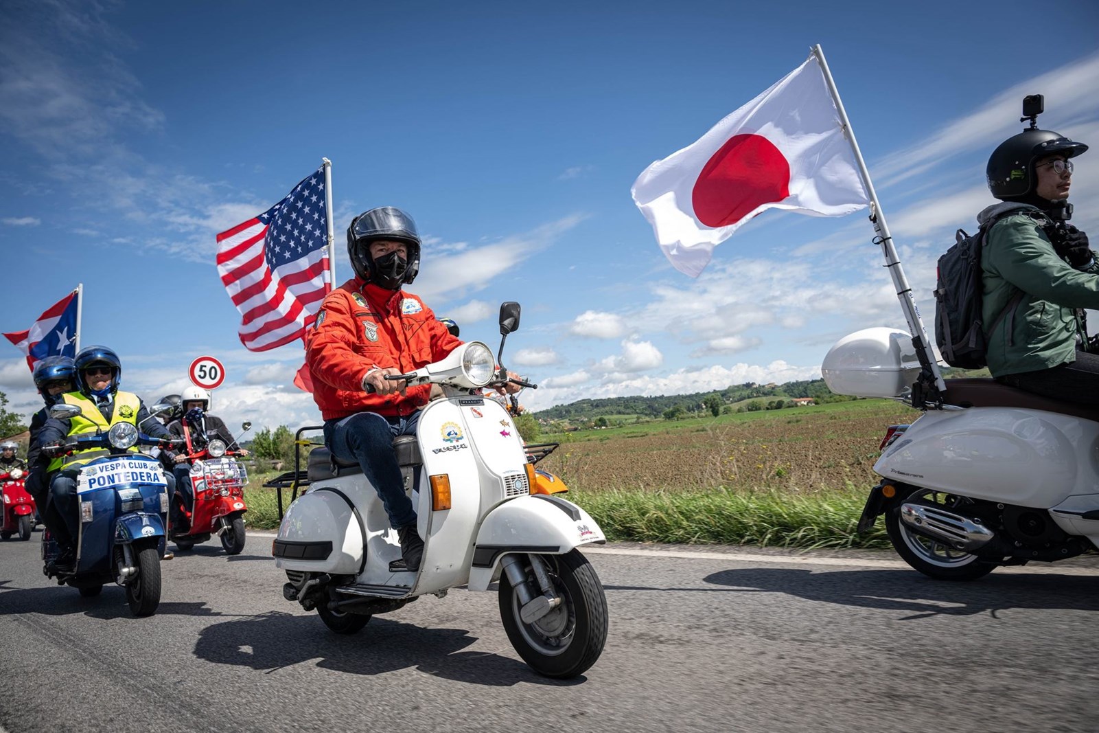 Vespa εορτασμός 80 ετών παραγωγής