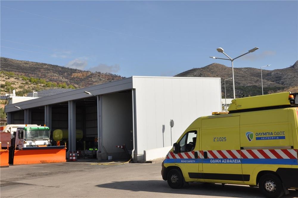 Ολυμπία Οδός προετοιμασία για χειμώνα
