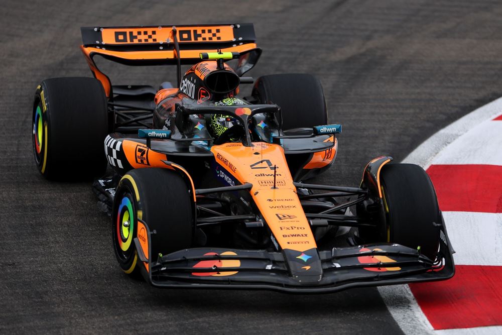 F1 GP Σιγκαπούρης Κατατακτήριες lando Norris