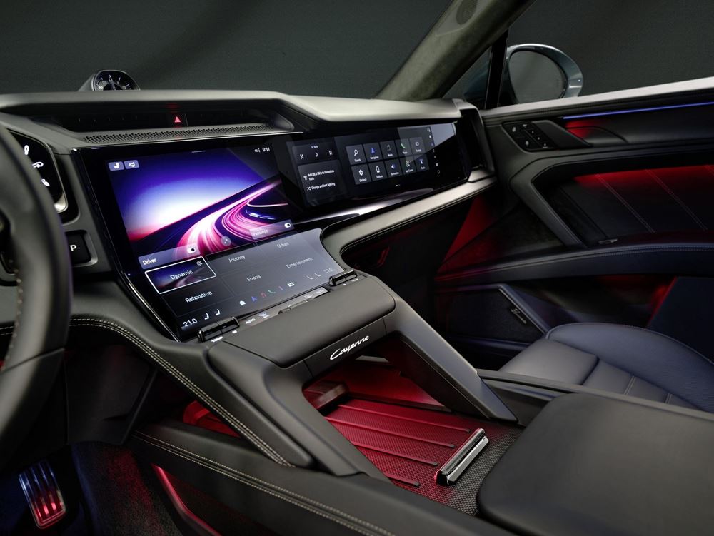 Porsche Cayenne Electric Interior