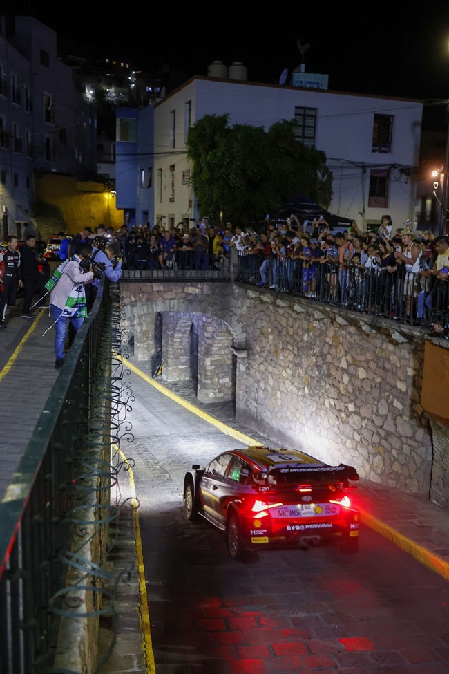 WRC Rally Mexico Hyundai
