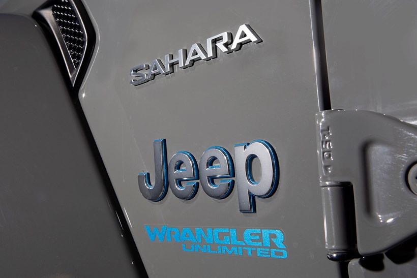 Jeep Wrangler 4xe Sahara plug in hybrid