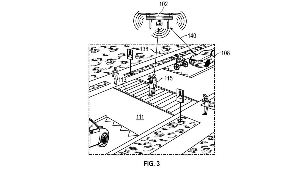 Πατέντες Ford για συνεργασία drones και αυτοκινήτων