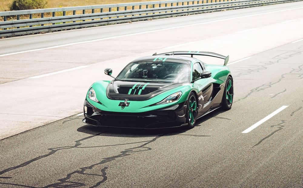 Rimac Nevera R ρεκόρ Γκίνες