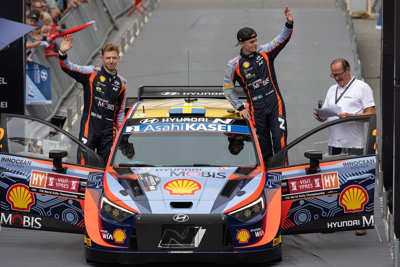 Oliver Solberg Hyundai