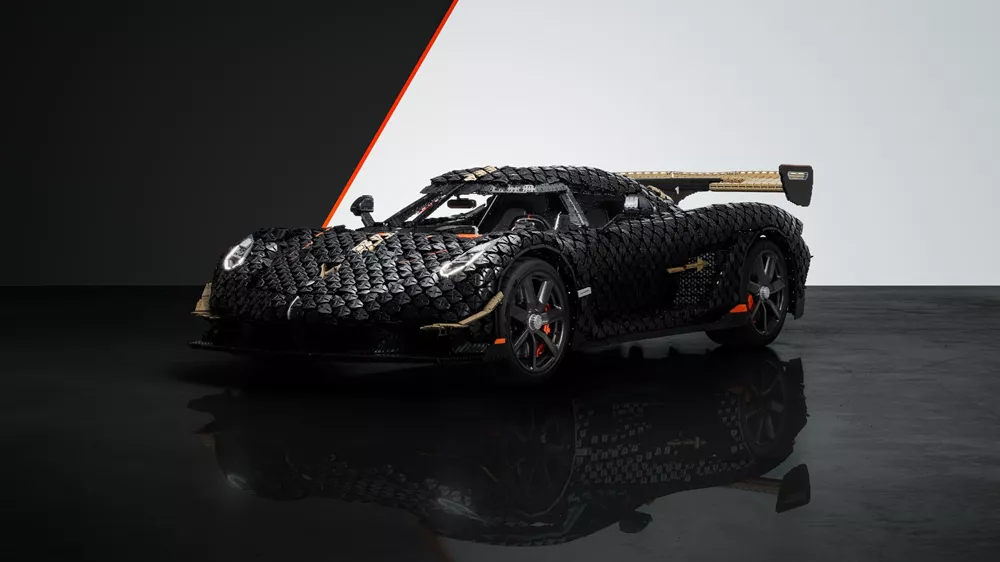 Koenigsegg Sadair's Spear LEGO goodwood