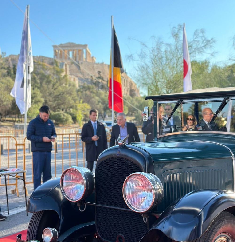 1000 miglia experience greece εκκίνηση ακρόπολη