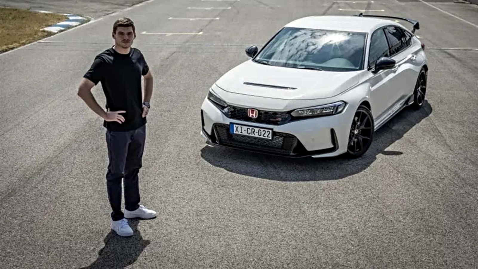 Max Verstappen Civic Type-R ad