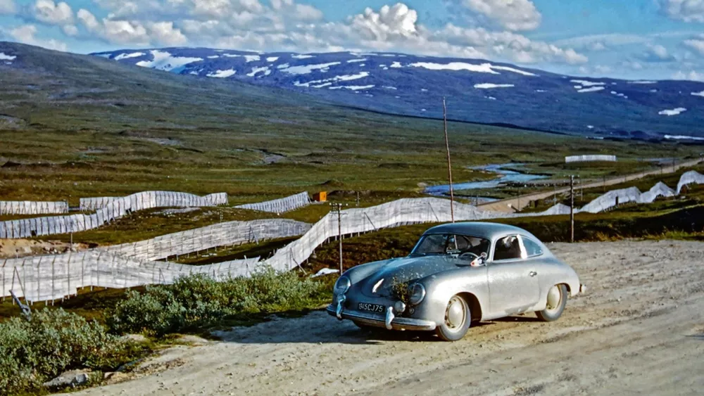 Porsche 356 road trip 1955
