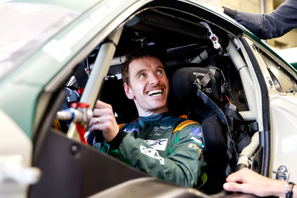 Michael Fassbender Porsche 911 RSR Le Mans