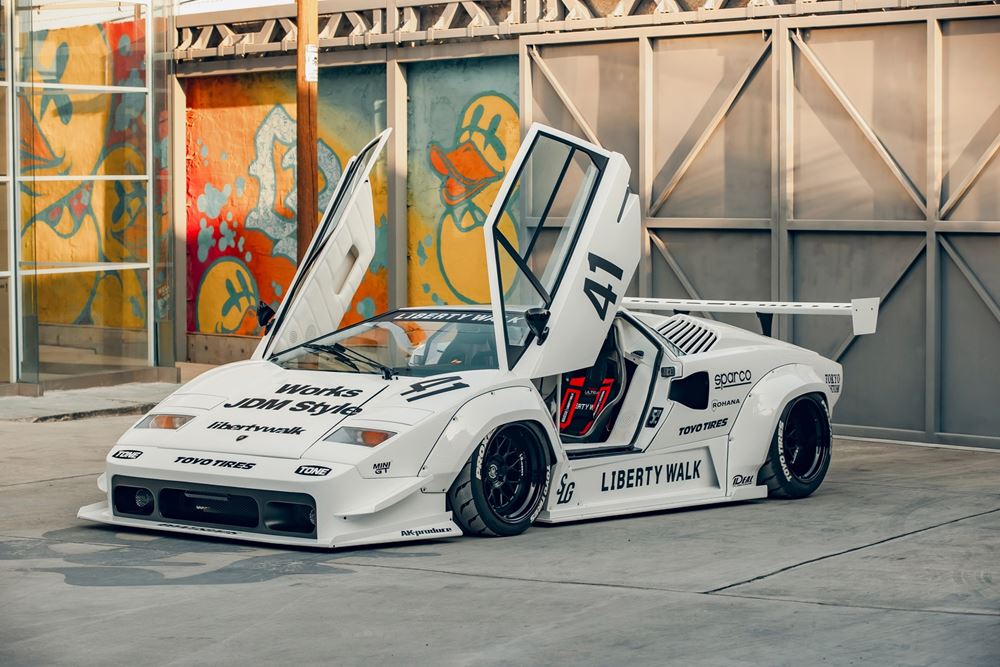 Lamborghini Countach Liberty Walk Tokyo Auto Salon 2024