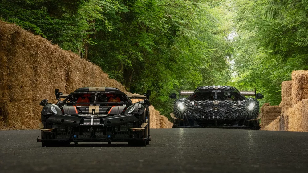 Koenigsegg Sadair's Spear LEGO goodwood