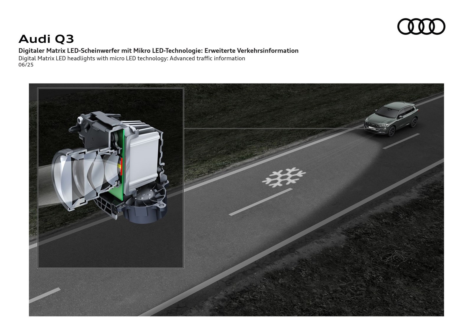 Audi Q3 Matrix Micro-Led Φώτα