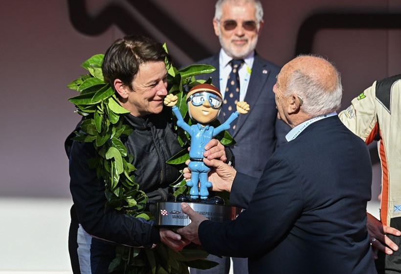 F1 Grand Prix ιστορικών μονοθεσίων Μονακό Antoine le Pilot Comic