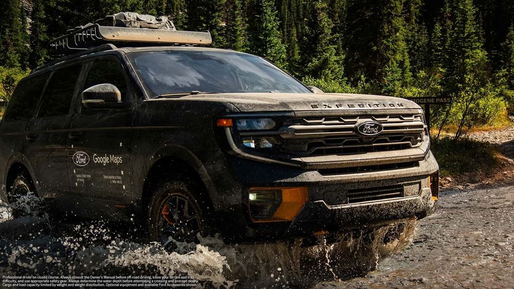 Ford Google Maps TransAmerica Trail