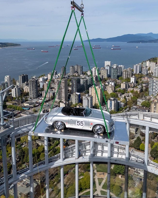 Porsche 356 58ος όροφος κτίριο Vancouver