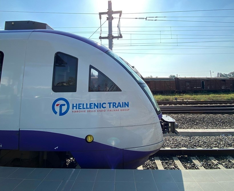 Hellenic Train συρμός τρένου