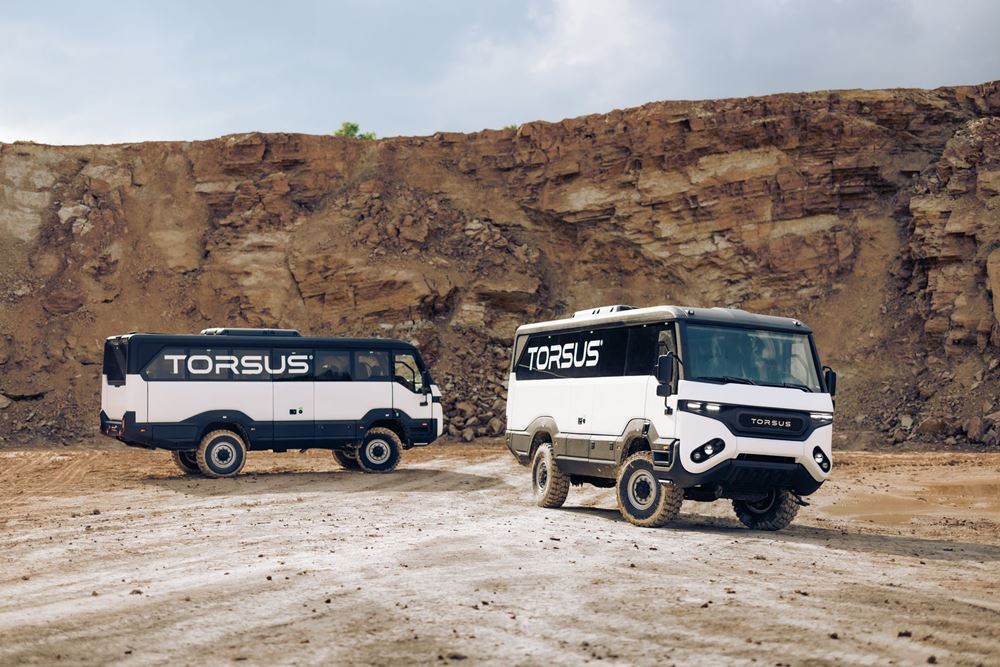 Torsus Praetorian εκτός δρόμου λεωφορείο off road 4x4
