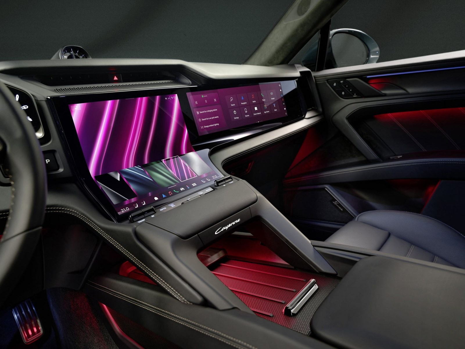 Porsche Cayenne Electric Interior