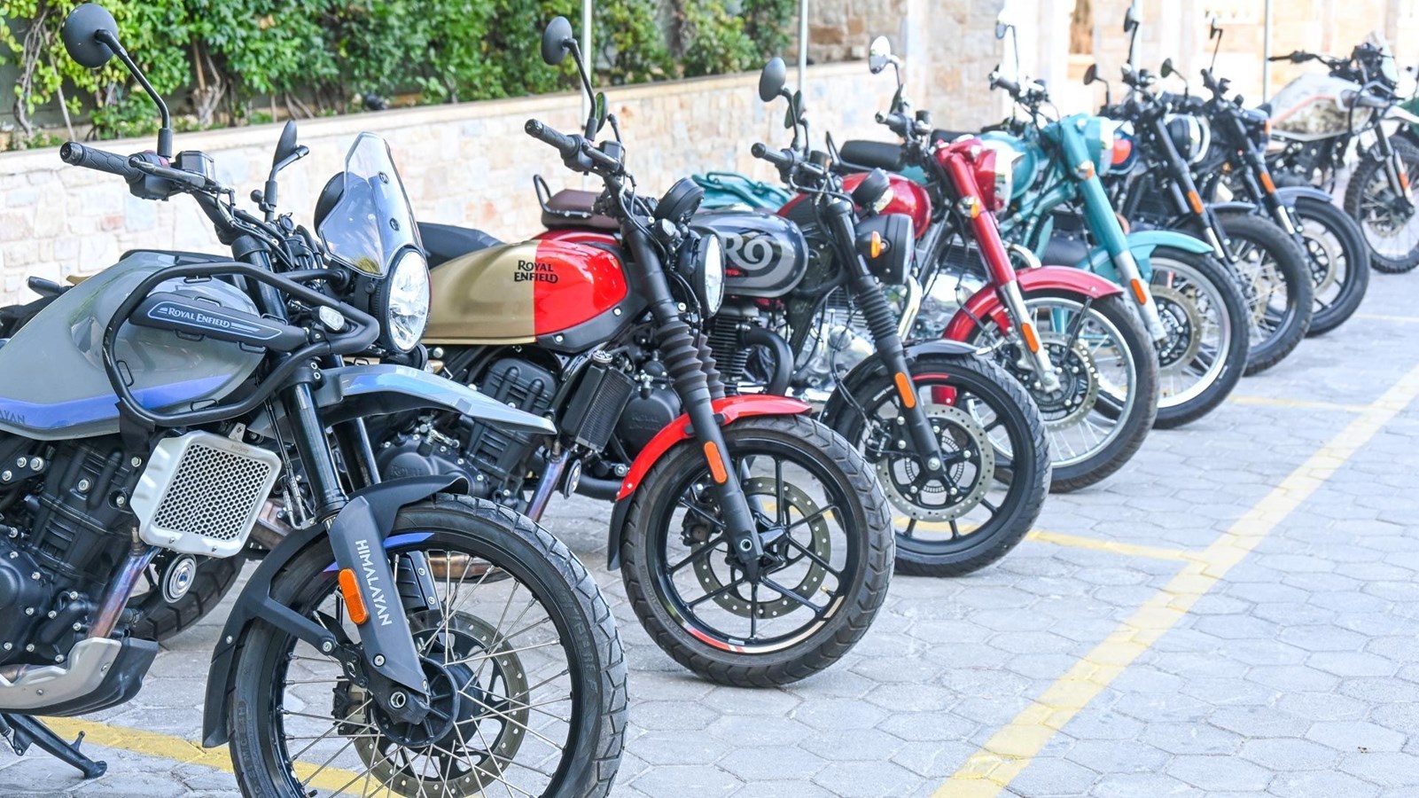 Royal Enfield εκδήλωση