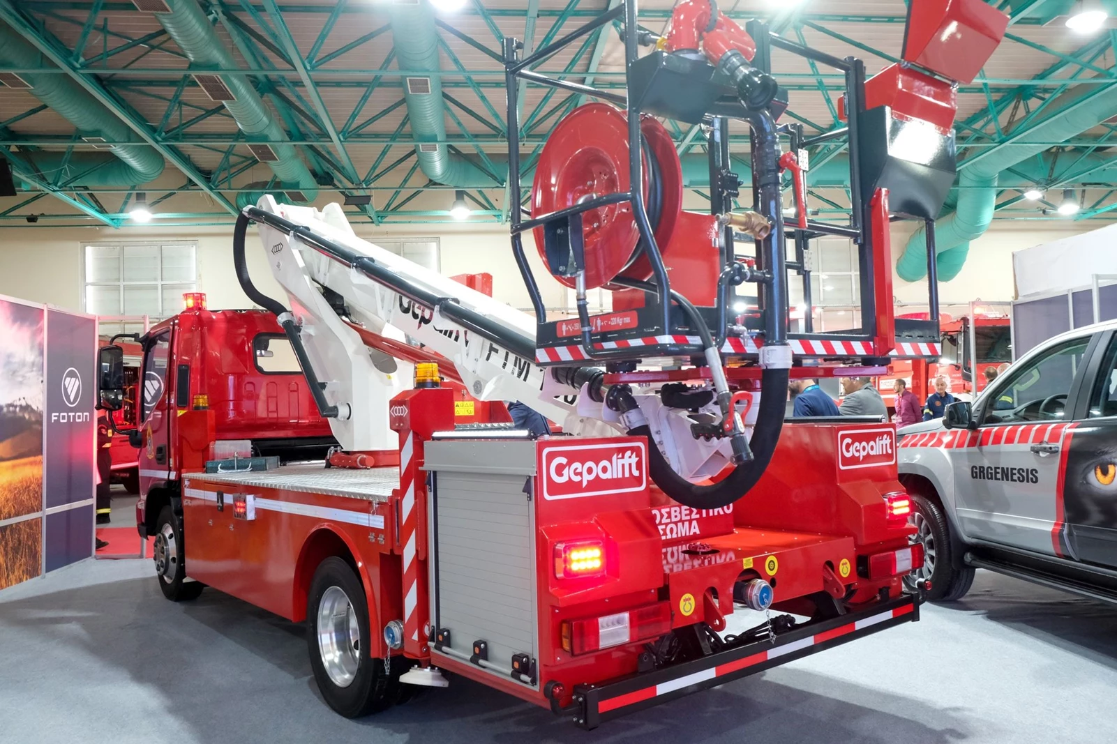 Chery Foton e-Aumark πυροσβεστικό