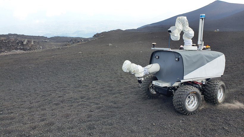 Το νέο σεληνιακό rover στην Αίτνα