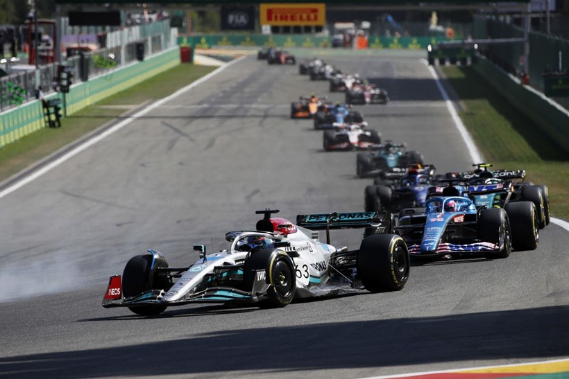 F1 Belgian Grand Prix Mercedes