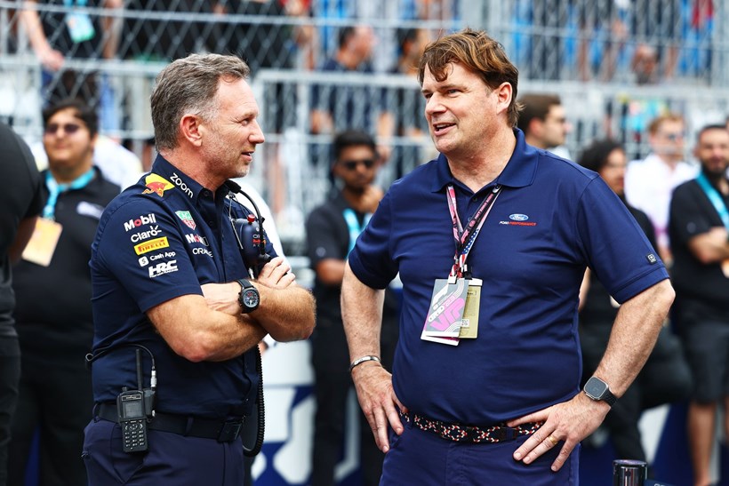 F1 Christian Horner Jim Farley