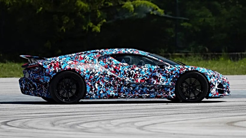 Bugatti V16 spy