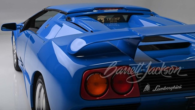 Lamborghini Diablo VT Roadster Donald Trump