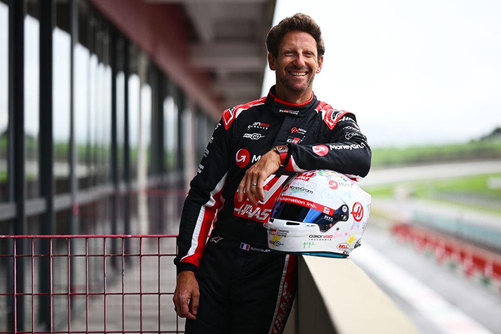 Romain Grosjean Haas επιστροφή