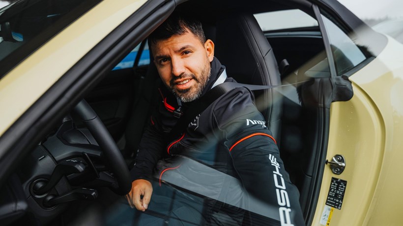 Sergio Aguero Porsche Formula E
