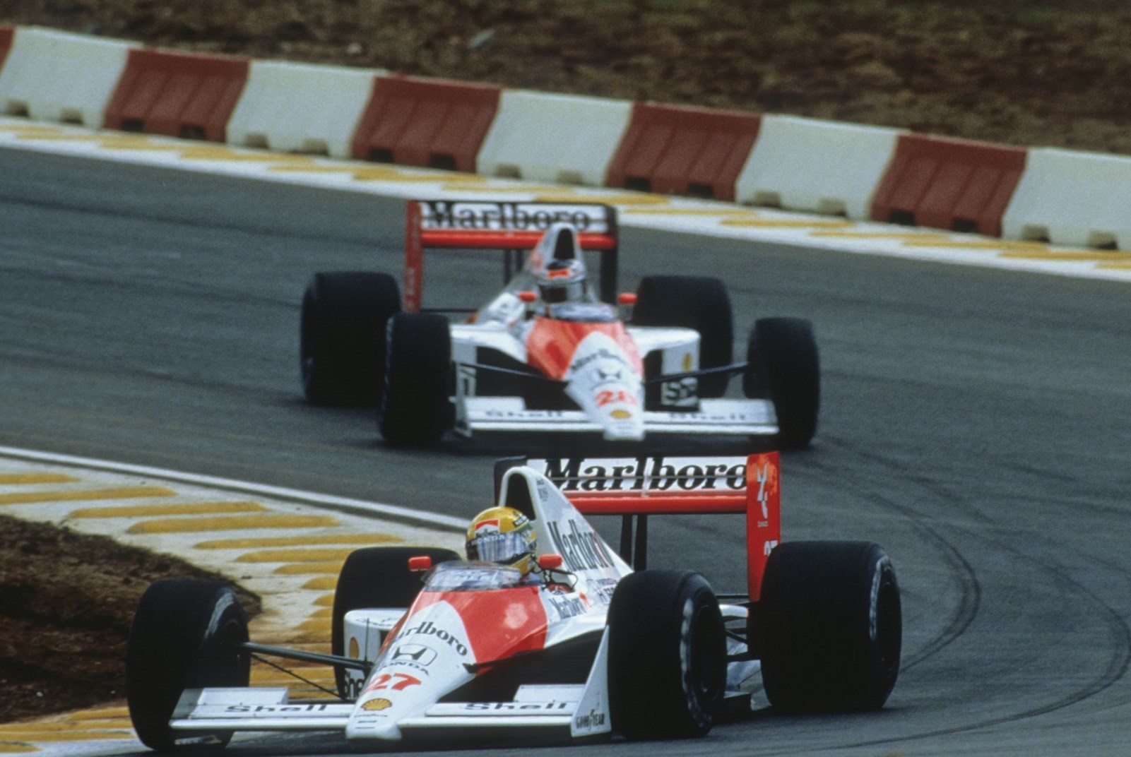 McLaren Alain Prost Ayrton Senna