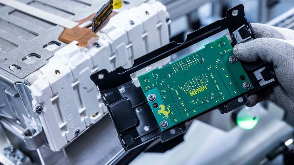 Ferrari elettrica technical workshop
